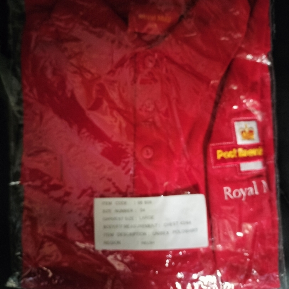 Royal Mail Red Polo Shirt